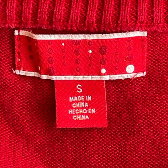 Grumpy Snowman FA LA FRICKEN' LA Ugly Christmas Sweater Size Small - Picture 2 of 4